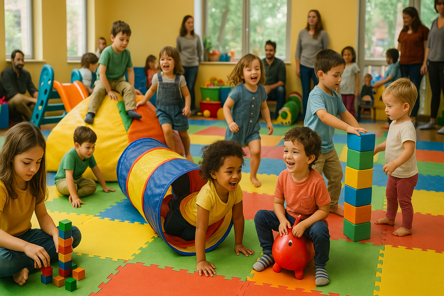 Indoor play space event ideas for kids and families
