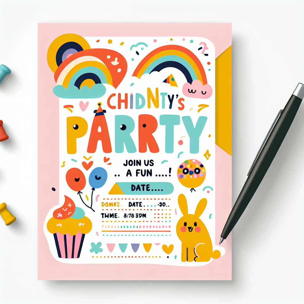 best free invitation tools for kids' parties