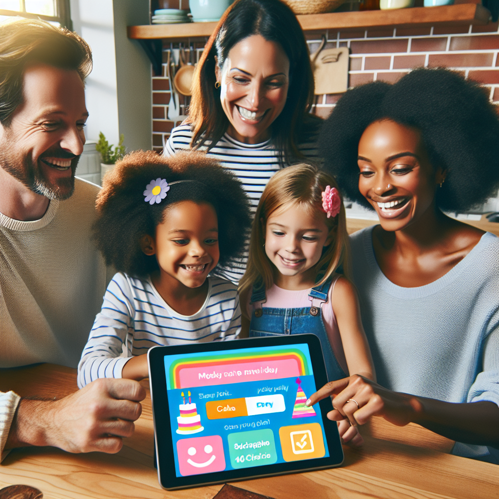 Collect RSVPs for kids' event using digital tools