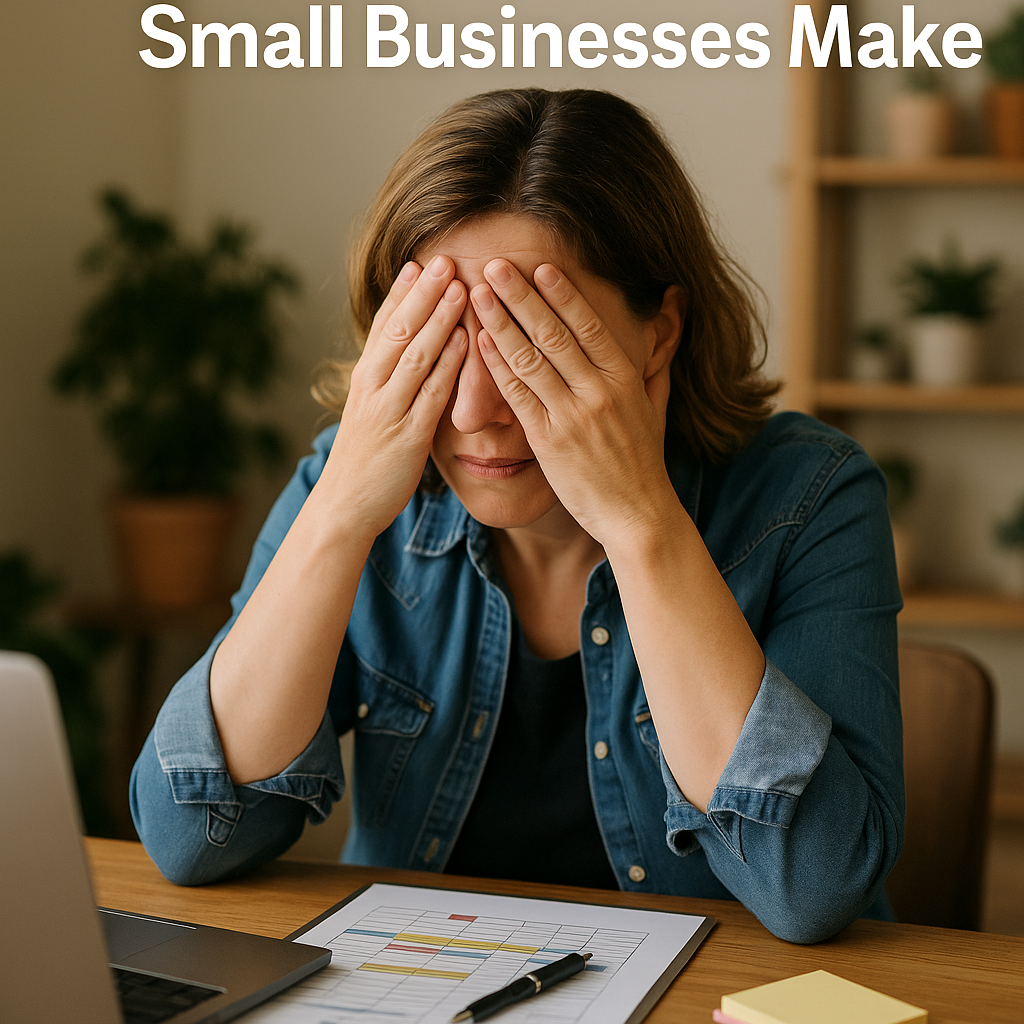 Top event mistakes small businesses make