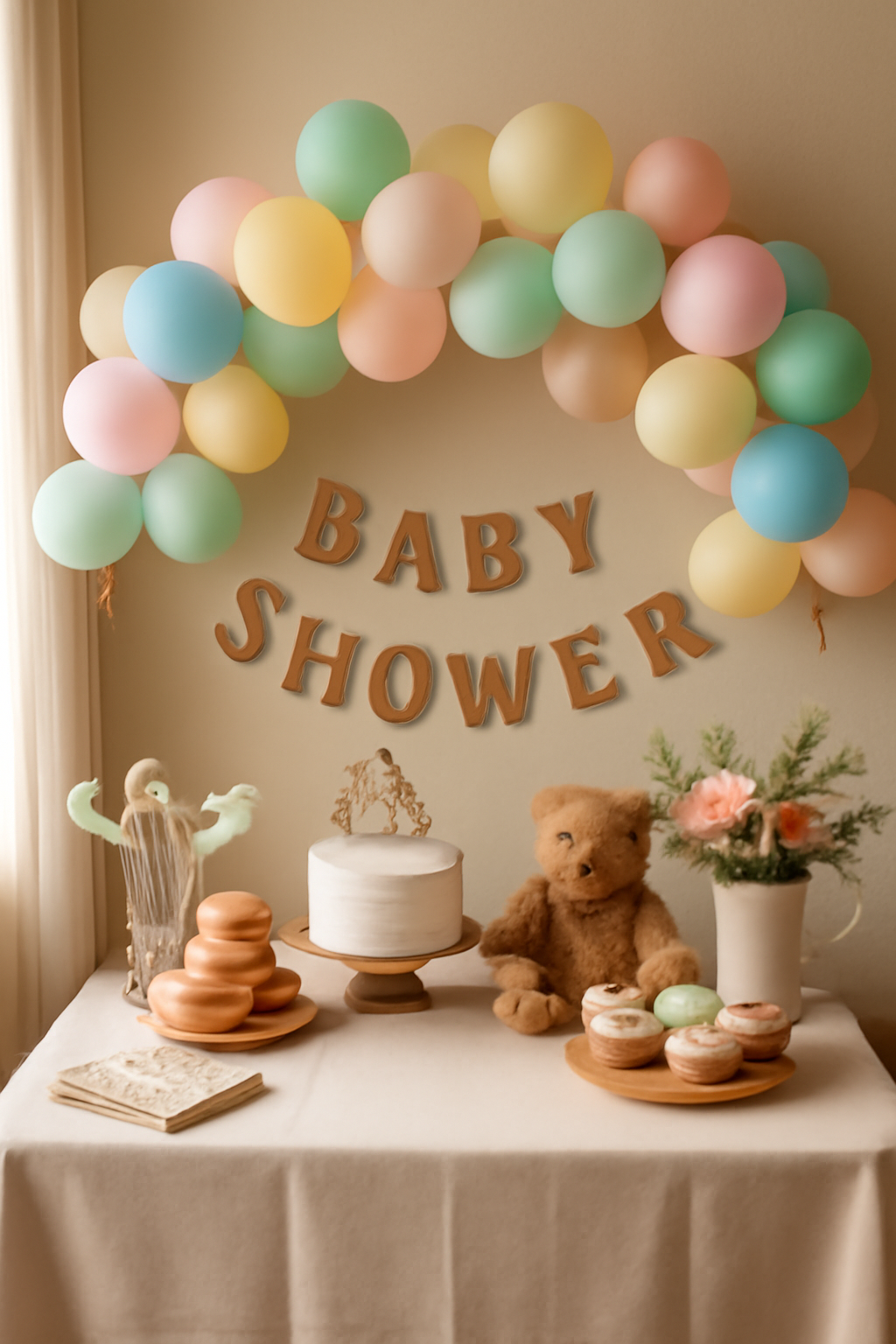 baby shower themes 2025 setup