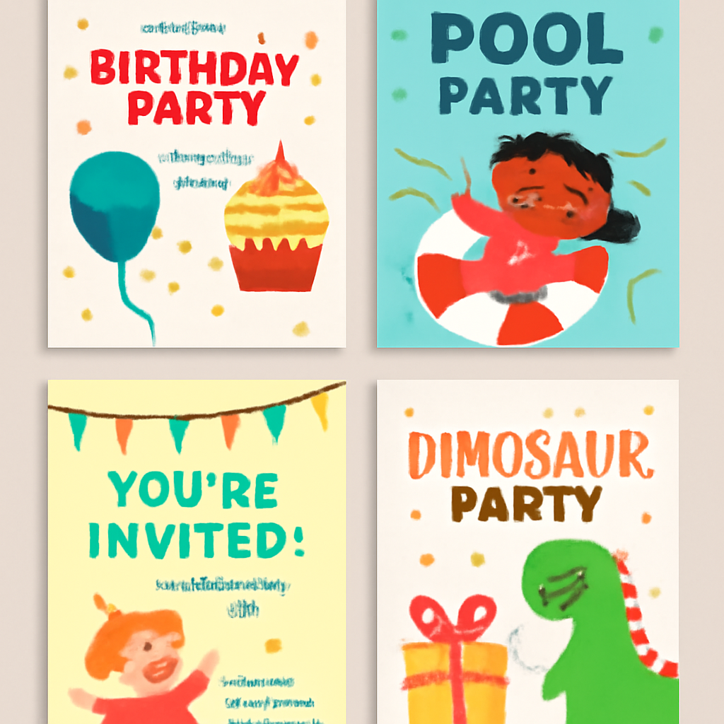 Best free digital invitation tools for kids' parties