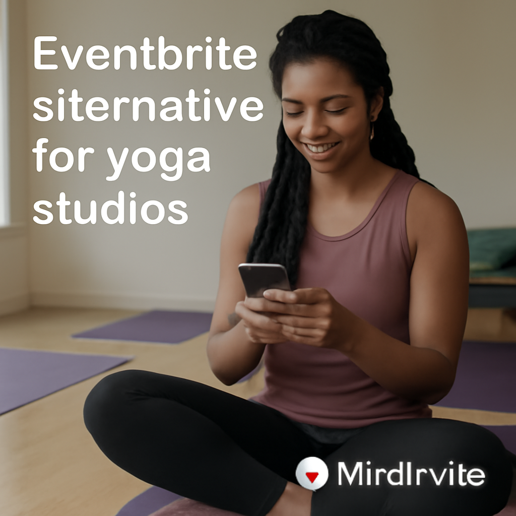 Eventbrite alternatives for yoga studios