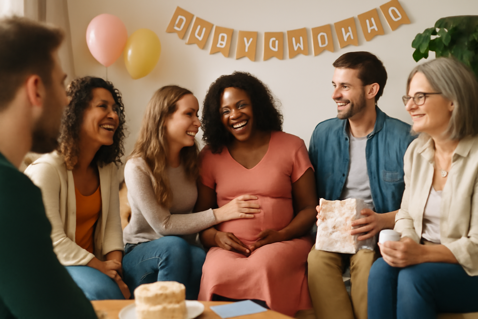 baby shower guest list size and celebration atmosphere