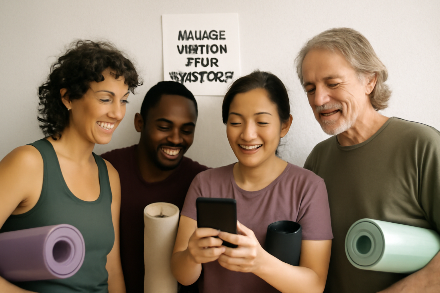 Manage RSVPs for yoga workshop
