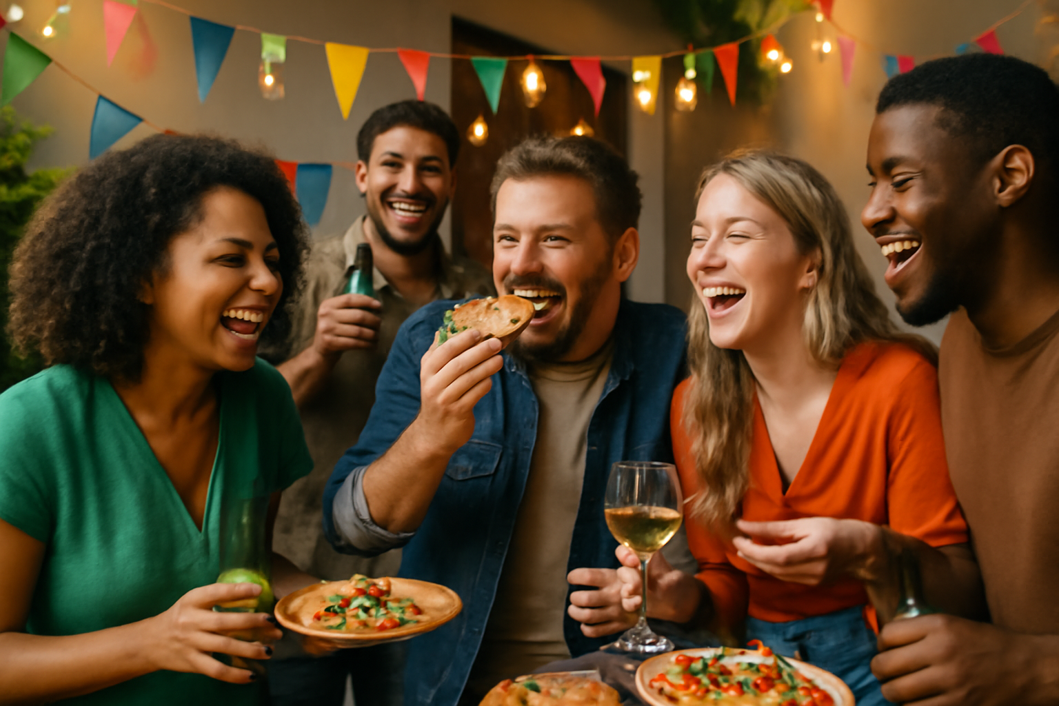 Party planning statistics illustration