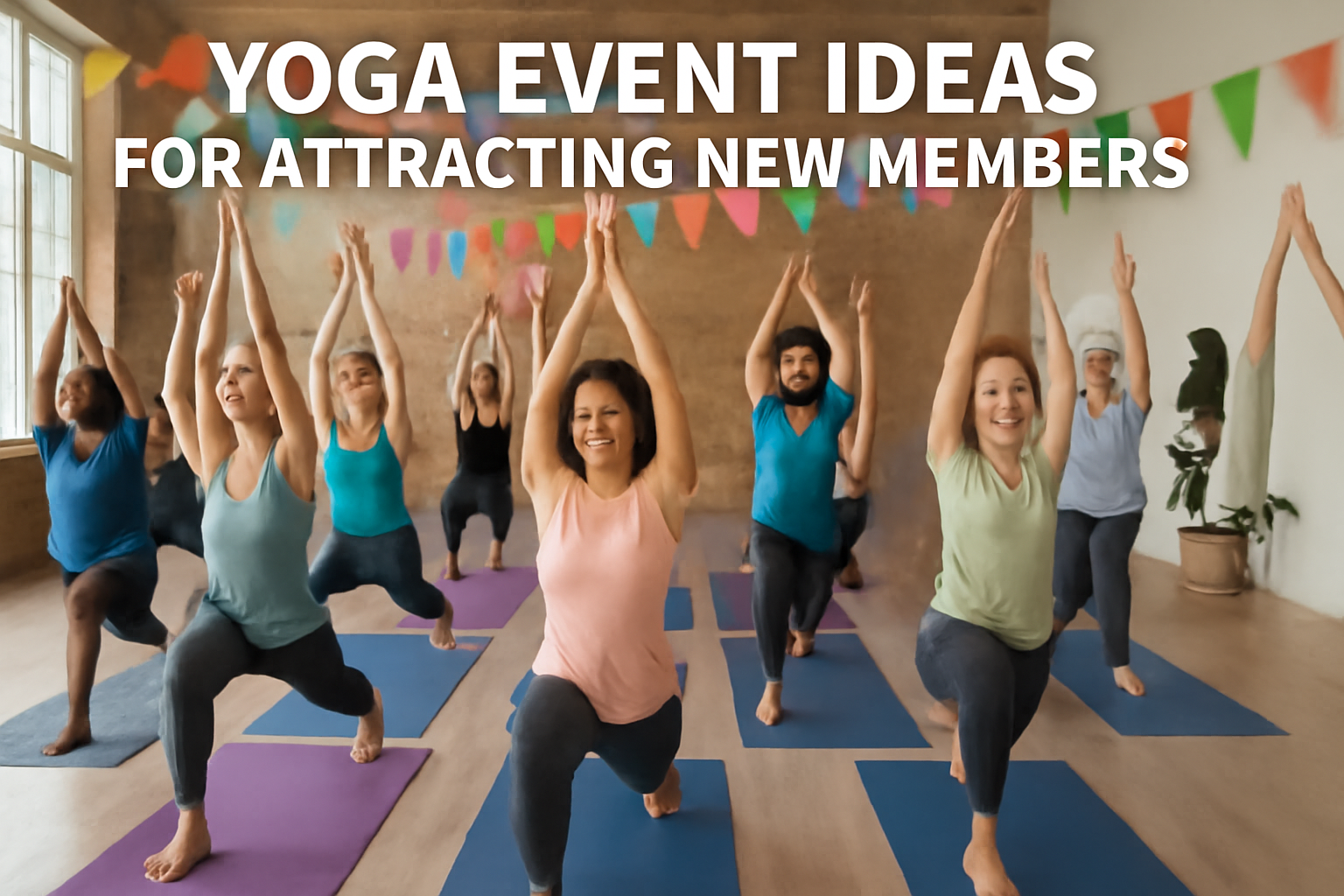 yoga event ideas for attracting new members